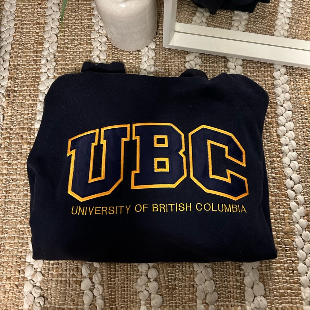 UBC hoodie in navy